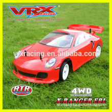 Novo carro rc 1/10 X-ranger EBL touring, deriva do rc carro com sistema de luz